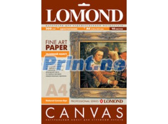 Lomond - Natural Canvas Dye - холст для струйной печати, 300 гм2, А4, 10 листов